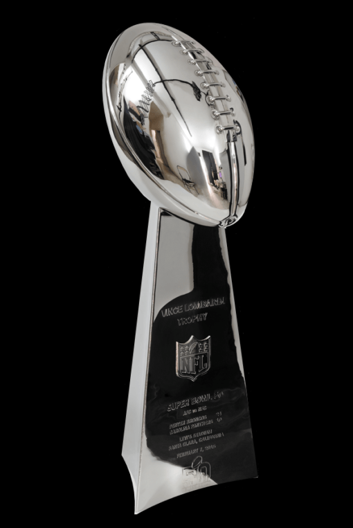 Vince Lombady Super Bowl Trophy