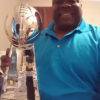 Happy guy loves COPYTROPHY