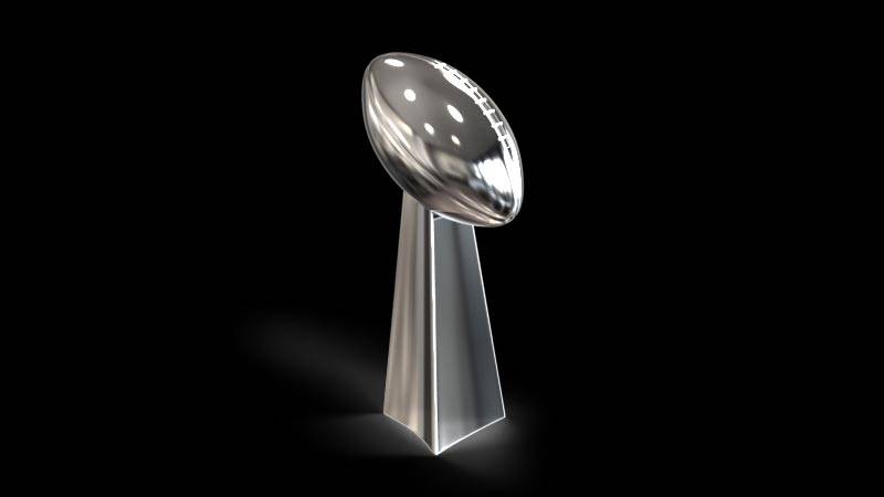 14 Inch Replica Vince Lombardi Super Bowl Trophy Fantasy Football Trophy 
