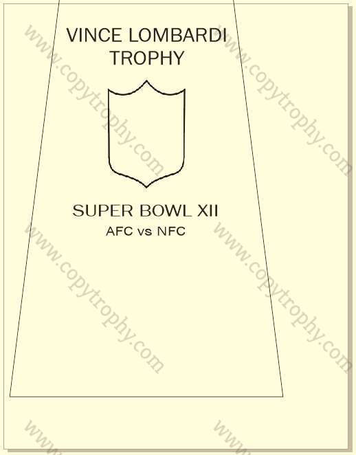 SUPER_BOWL_12_COWBOYS-1 Vince Lombardi Trophy, Super Bowl 12, XII Dallas Cowboys