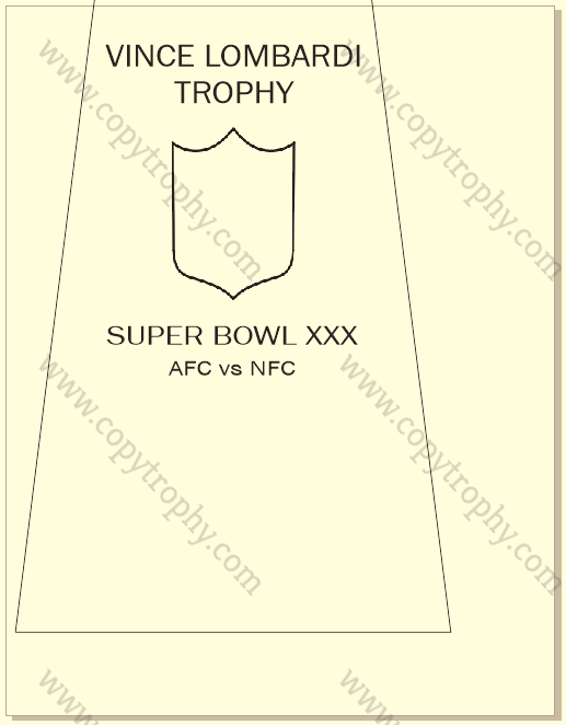SUPER_BOWL_30_COWBOYS-1 Vince Lombardi Trophy, Super Bowl 30, XXX Dallas Cowboys